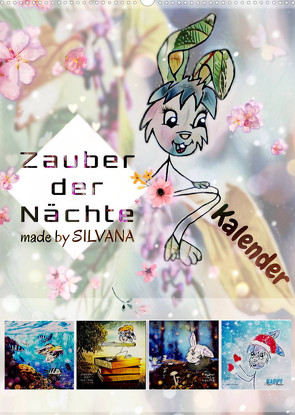 Zauber der Nächte: Kalender (Wandkalender 2023 DIN A2 hoch) von by SILVANA,  made