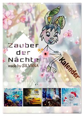 Zauber der Nächte: Kalender (Wandkalender 2024 DIN A2 hoch), CALVENDO Monatskalender von by SILVANA,  made