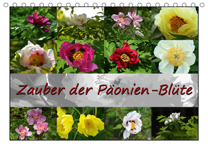 Zauber der Päonien-Blüte (Tischkalender 2021 DIN A5 quer) von Reiter,  Monika