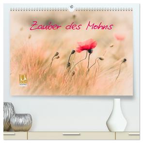 Zauber des Mohns (hochwertiger Premium Wandkalender 2024 DIN A2 quer), Kunstdruck in Hochglanz von Hanl,  Annette