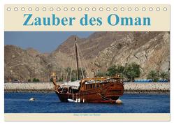 Zauber des Oman (Tischkalender 2024 DIN A5 quer), CALVENDO Monatskalender von Woehlke,  Juergen