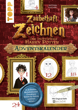 Zauberhaft Zeichnen. Der inoffizielle Harry Potter Adventskalender von Flechsig,  Antonia