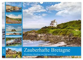 Zauberhafte Bretagne (Wandkalender 2024 DIN A3 quer), CALVENDO Monatskalender von Ziemer,  Astrid