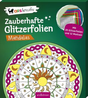 Zauberhafte Glitzerfolien Mandalas von Glatzel-Poch,  Helge