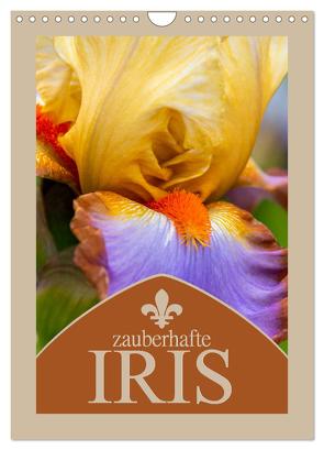 Zauberhafte Iris (Wandkalender 2024 DIN A4 hoch), CALVENDO Monatskalender von Gierok,  Steffen