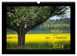 Zauberhafte Natur im Taunus (Wandkalender 2024 DIN A3 quer), CALVENDO Monatskalender von Schiller,  Petra