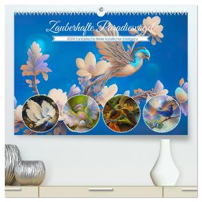 Zauberhafte Paradiesvögel (hochwertiger Premium Wandkalender 2024 DIN A2 quer), Kunstdruck in Hochglanz von Di Chito,  Ursula