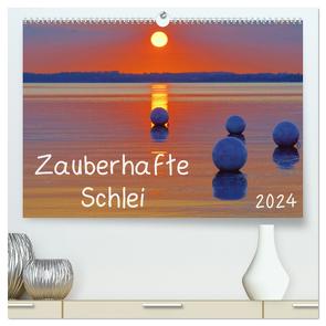 Zauberhafte Schlei (hochwertiger Premium Wandkalender 2024 DIN A2 quer), Kunstdruck in Hochglanz von Goldhamer,  Karl