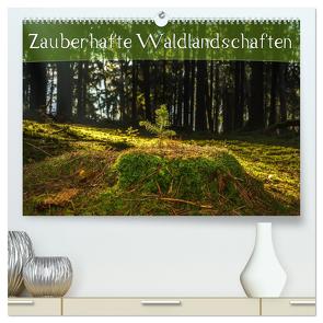 Zauberhafte Waldlandschaften (hochwertiger Premium Wandkalender 2024 DIN A2 quer), Kunstdruck in Hochglanz von Wenk,  Marcel