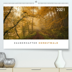 Zauberhafter Herbstwald (Premium, hochwertiger DIN A2 Wandkalender 2021, Kunstdruck in Hochglanz) von Maier,  Norbert