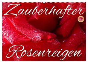 Zauberhafter Rosenreigen (Wandkalender 2024 DIN A2 quer), CALVENDO Monatskalender von Cross,  Martina