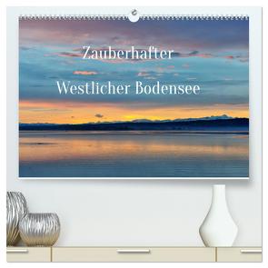 Zauberhafter Westlicher Bodensee (hochwertiger Premium Wandkalender 2024 DIN A2 quer), Kunstdruck in Hochglanz von Pries,  Friedrich