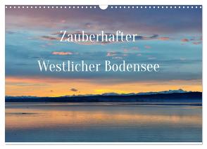 Zauberhafter Westlicher Bodensee (Wandkalender 2024 DIN A3 quer), CALVENDO Monatskalender von Pries,  Friedrich