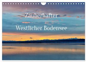 Zauberhafter Westlicher Bodensee (Wandkalender 2024 DIN A4 quer), CALVENDO Monatskalender von Pries,  Friedrich