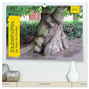 Zauberhaftes, die Natur als Künstler (hochwertiger Premium Wandkalender 2024 DIN A2 quer), Kunstdruck in Hochglanz von Keller,  Angelika