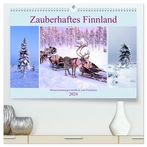 Zauberhaftes Finnland (hochwertiger Premium Wandkalender 2024 DIN A2 quer), Kunstdruck in Hochglanz von GUGIGEI,  GUGIGEI