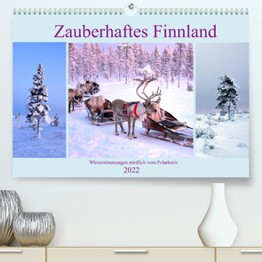 Zauberhaftes Finnland (Premium, hochwertiger DIN A2 Wandkalender 2022, Kunstdruck in Hochglanz) von GUGIGEI