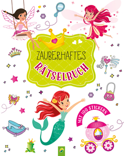 Zauberhaftes Rätselbuch mit 100 Stickern