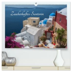 Zauberhaftes Santorin (hochwertiger Premium Wandkalender 2024 DIN A2 quer), Kunstdruck in Hochglanz von Willmann,  Stefan