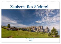 Zauberhaftes Südtirol (Wandkalender 2024 DIN A2 quer), CALVENDO Monatskalender von Streiparth,  Katrin