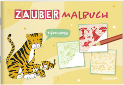 Zaubermalbuch. Tierkinder von Schmidt,  Sandra