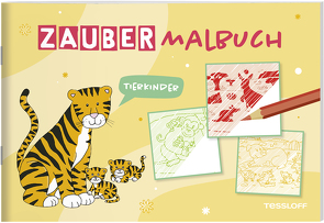 Zaubermalbuch. Tierkinder von Schmidt,  Sandra