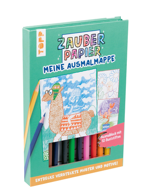 Zauberpapier – Meine Ausmalmappe von Pautner,  Norbert