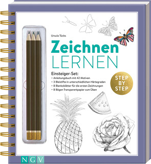 Zeichnen lernen Einsteigerset. Geschenkset für Anfänger von Tücks,  Ursula