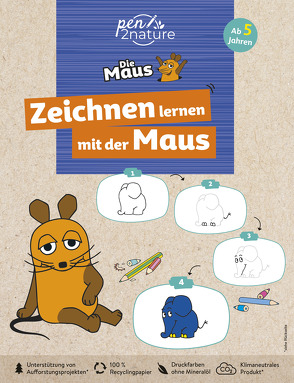 Zeichnen lernen mit der Maus für Kinder ab 5 Jahren