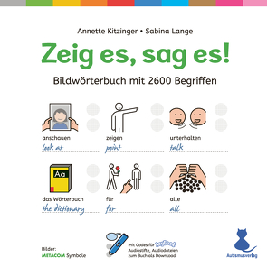 Zeig es, sag es! mit Anybookcodes von Kitzinger,  Annette, Lange,  Sabina