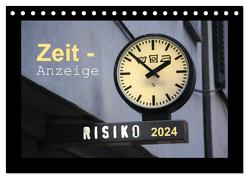 Zeit-Anzeige (Tischkalender 2024 DIN A5 quer), CALVENDO Monatskalender von Keller,  Angelika