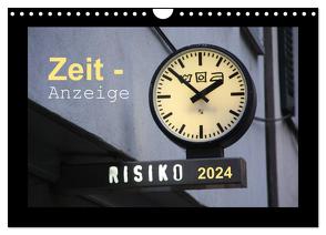 Zeit-Anzeige (Wandkalender 2024 DIN A4 quer), CALVENDO Monatskalender von Keller,  Angelika