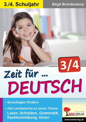 Zeit für Deutsch / Klasse 3-4 von Brandenburg,  Birgit