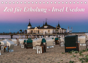 Zeit für Erholung – Insel Usedom / Geburtstagskalender (Tischkalender 2023 DIN A5 quer) von Kirsch,  Gunter