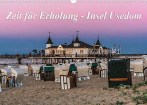 Zeit für Erholung – Insel Usedom / Geburtstagskalender (Wandkalender 2023 DIN A3 quer) von Kirsch,  Gunter