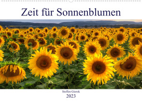 Zeit für Sonnenblumen (Wandkalender 2023 DIN A2 quer) von Gierok,  Steffen