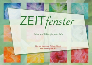 Zeitfenster (Posterbuch DIN A2 quer) von Menzel,  Stefanie