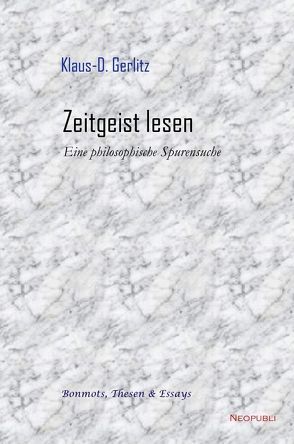 Zeitgeist lesen von Gerlitz,  Klaus-D.