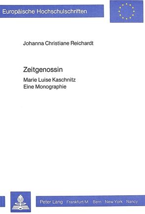 Zeitgenossin von Reichardt,  Johanna Christiane
