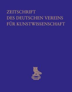 Zeitschrift des Deutschen Vereins für Kunstwissenschaft / Beiträge zur frühottonischen Kunst von Deutscher Verein für Kunstwissenschaft