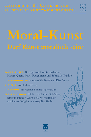 Zeitschrift für Ästhetik und Allgemeine Kunstwissenschaft 67/1 von Früchtl,  Josef, Theisohn,  Philipp