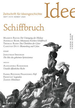 Zeitschrift für Ideengeschichte Heft XIV/3 Herbst 2020 von Bähr,  Andreas, Bauer,  Markus, Burschel,  Peter, Rahn,  Thomas, Rößler,  Hole, Sheehan,  Jonathan, Wolf,  Burkhardt