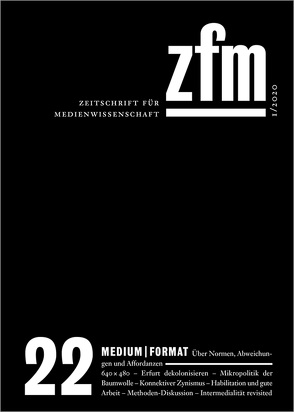 Zeitschrift für Medienwissenschaft 22