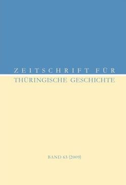 Zeitschrift für Thüringische Geschichte, Band 62