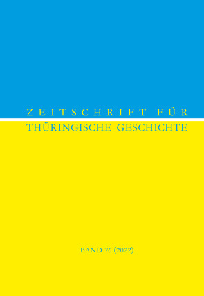 Zeitschrift für Thüringische Geschichte