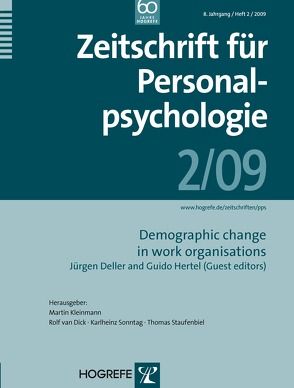 Zeitschrift für Personalpsychologie von Deller,  Jürgen, Guido,  Hertel