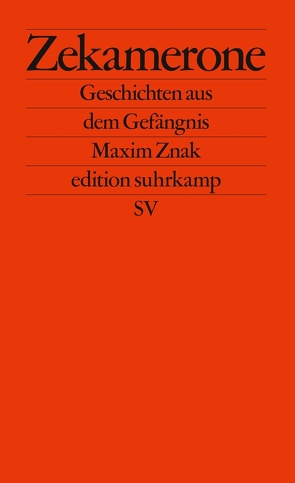 Zekamerone von Reisner,  Henriette, Weichsel,  Volker, Znak,  Maxim