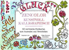 Zencolor Kunstvoll kalligraphisch von Hamann-Kunstleben,  Helga