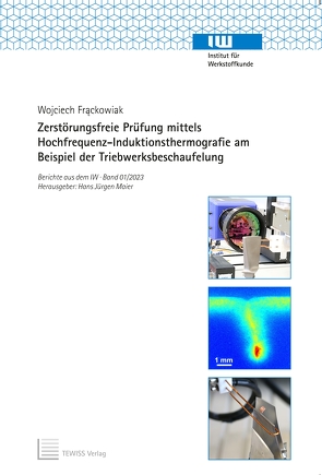 Zerstörungsfreie Prüfung mittels Hochfrequenz‐Induktionsthermografie am Beispiel der Triebwerksbeschaufelung von Frąckowiak,  Wojciech, Maier,  Hans Jürgen