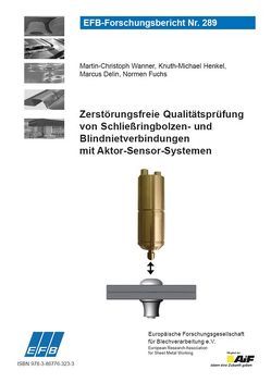 Zerstörungsfreie Qualitätsprüfung von Schließringbolzen- und Blindnietverbindungen mit Aktor-Sensor-Systemen von Delin,  Marcus, Fuchs,  Normen, Henkel,  Knuth-Michael, Wanner,  Martin-Christoph